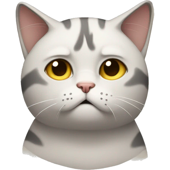 Sad cat emoji