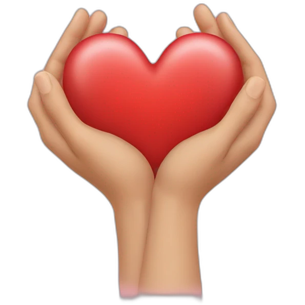 Hands doing heart emoji