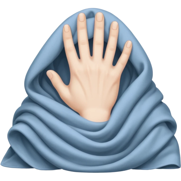 Something under the blanket emoji