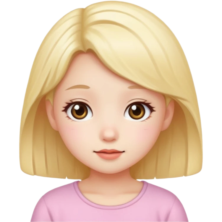 Kawaii girl emoji