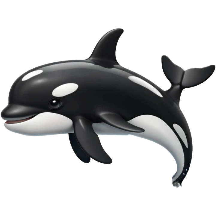 Orca Waving emoji