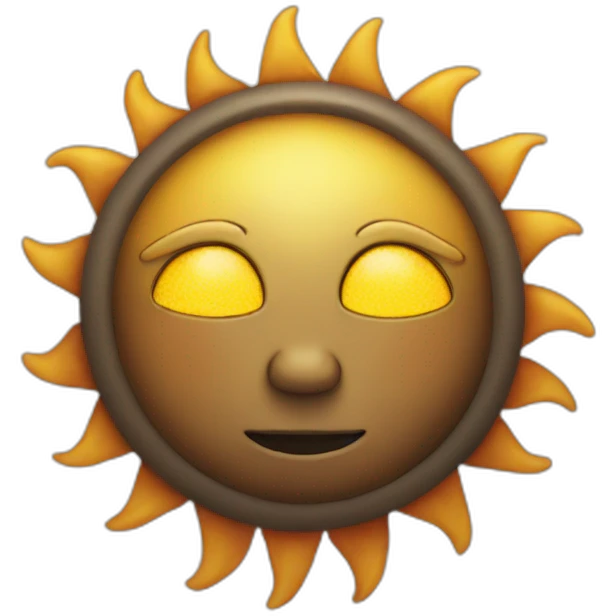 human sun emoji