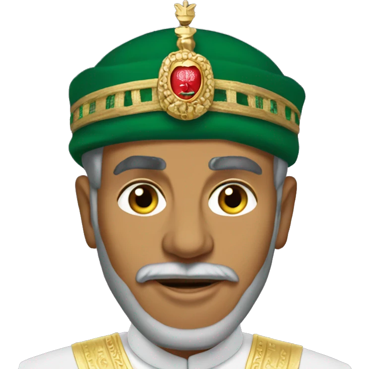 sultan qaboos bin said king of oman  emoji