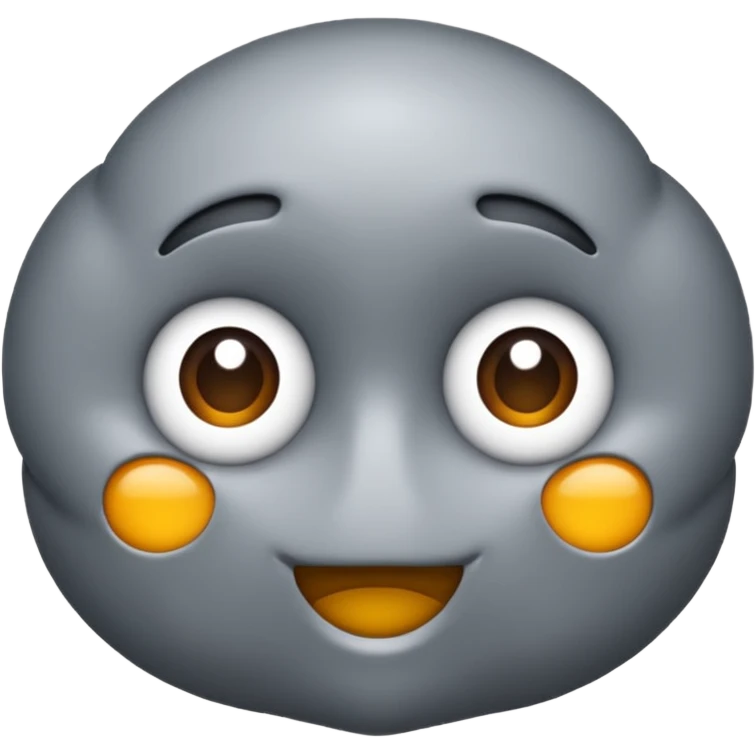 coração cinza  emoji