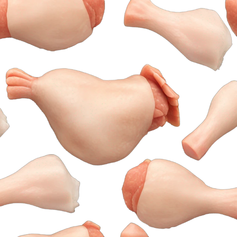 chicken meat emoji