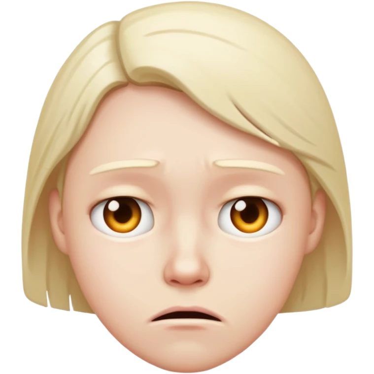 Upset  emoji