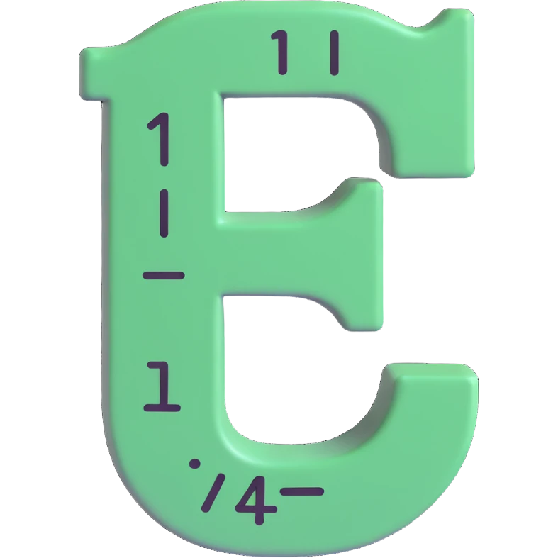  combine the π (pi) math symbol, binary code emerging from it. emoji