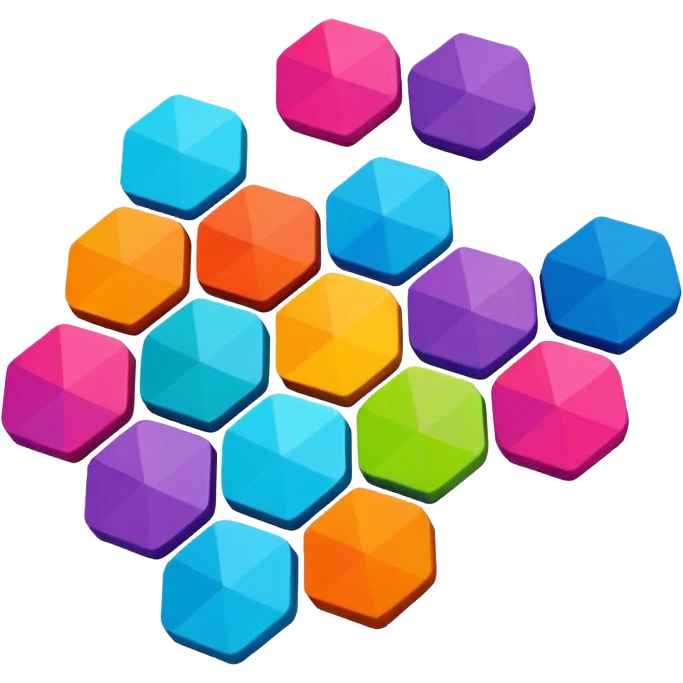 Block blast remix hexagon emoji