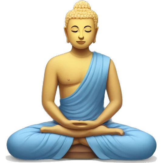 buddha meditation emoji
