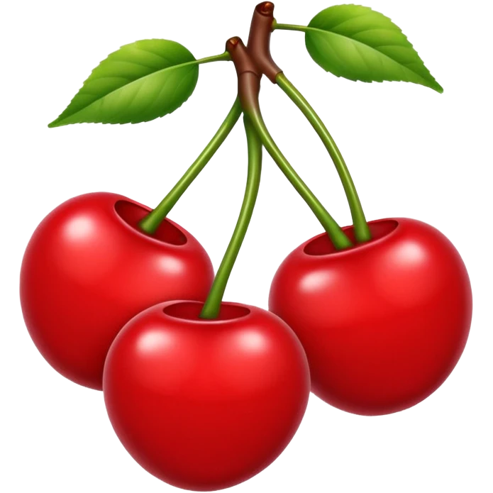 two cherries emoji