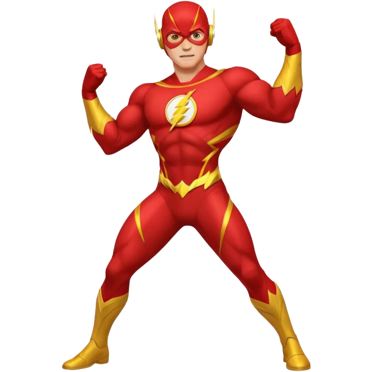 Flash man emoji
