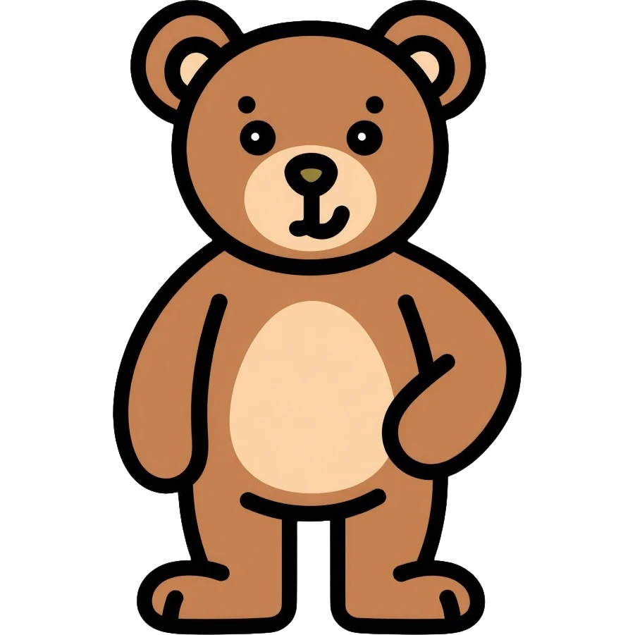 Ralph Lauren Polo Bear teddy bear mascot emoji