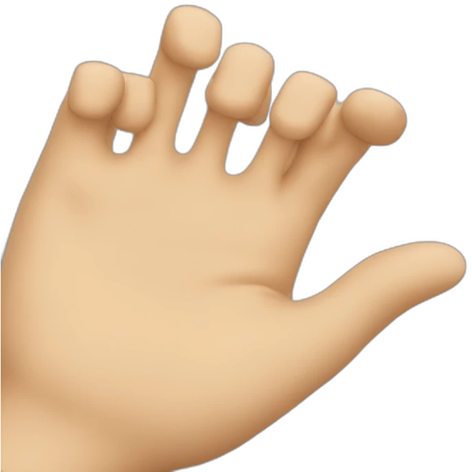finger moving very fast emoji