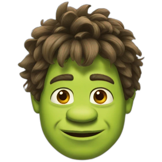 green-shrek emoji