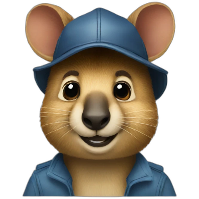 quokka wallaby driver emoji