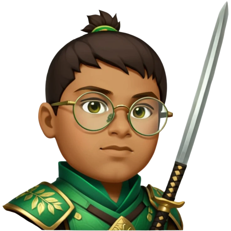 Emerald Samurai emoji