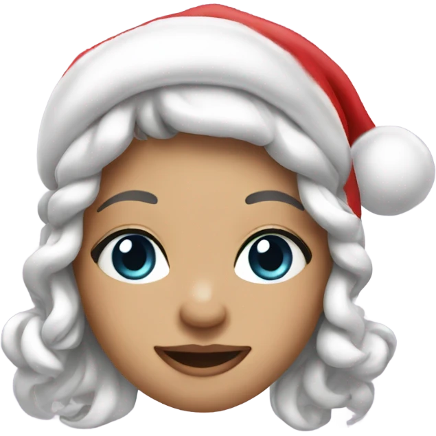 santa claus girly  emoji