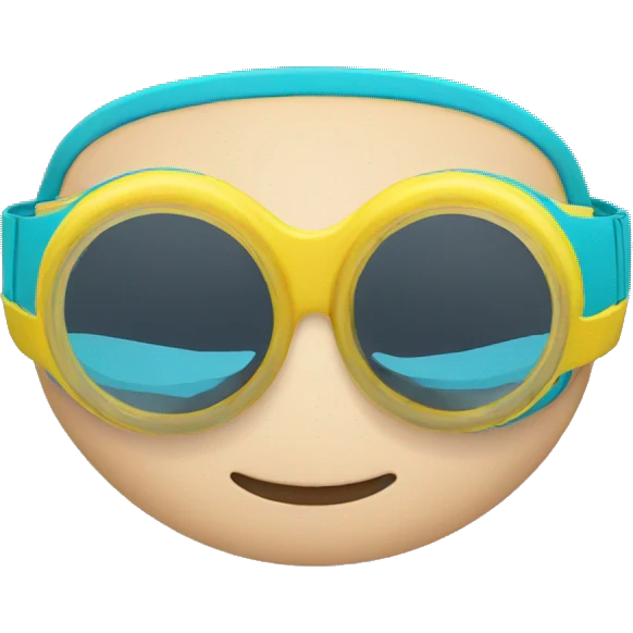 swimming goggles emoji