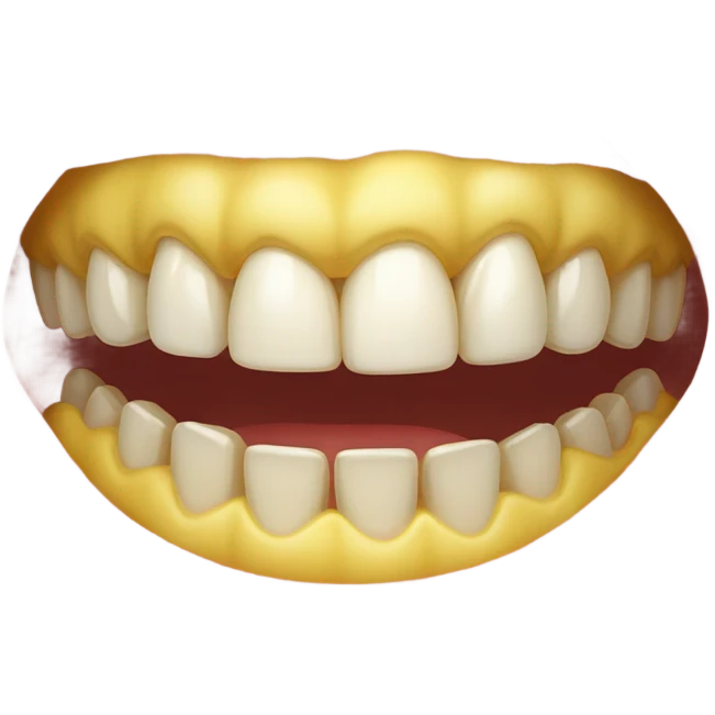 Gold tooth emoji
