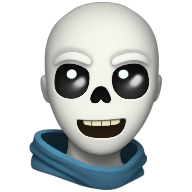 Sans undertale emoji