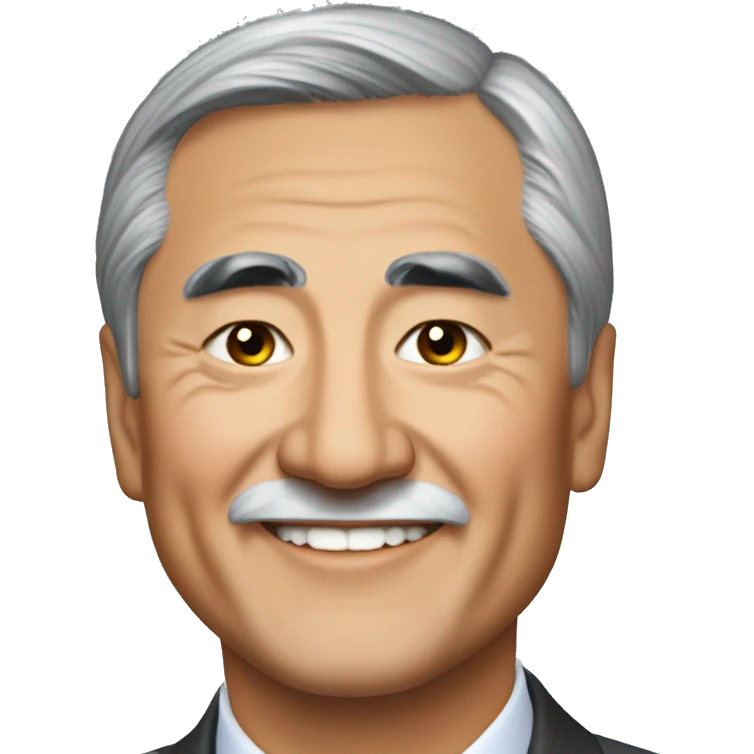 Askar Akayev president Kyrgyzstan emoji
