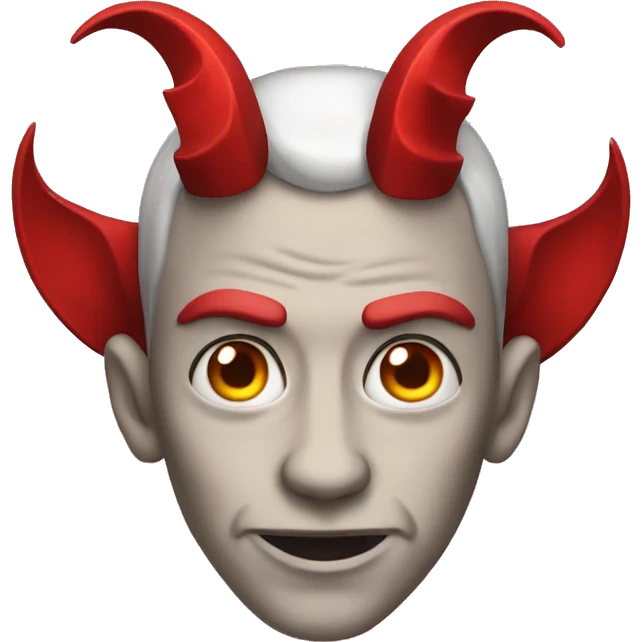 devil with lashes emoji