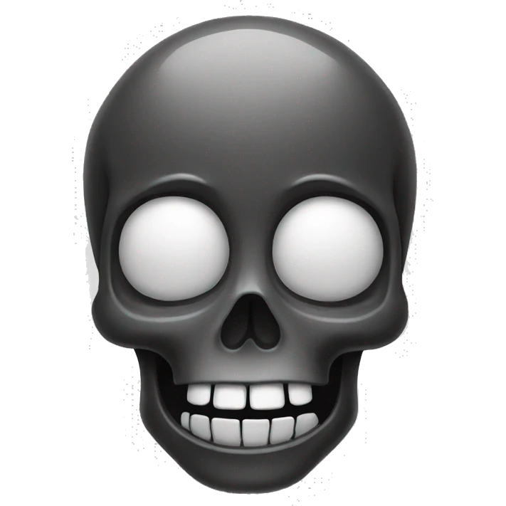 Skull crying  emoji