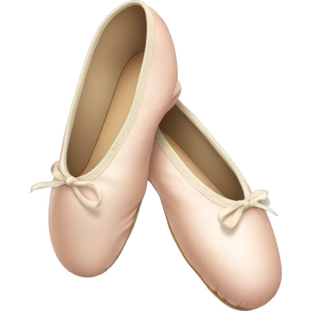 Bege ballet shoes emoji