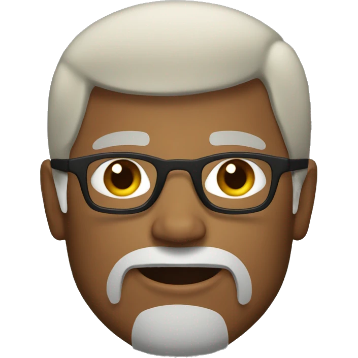 father with THe Rock face emoji