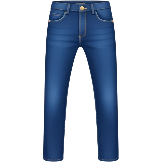 plain isolated dark blue pants emoji