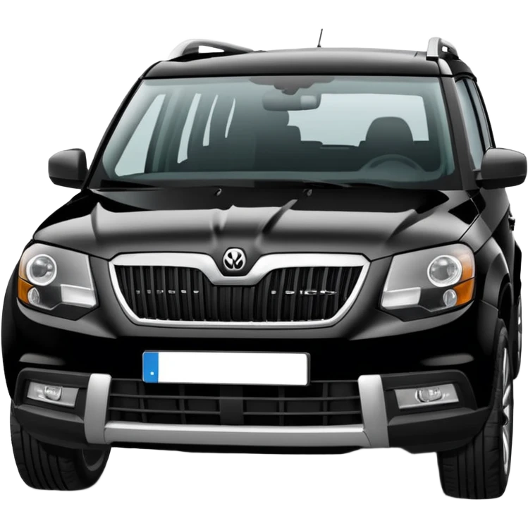Skoda yeti black emoji
