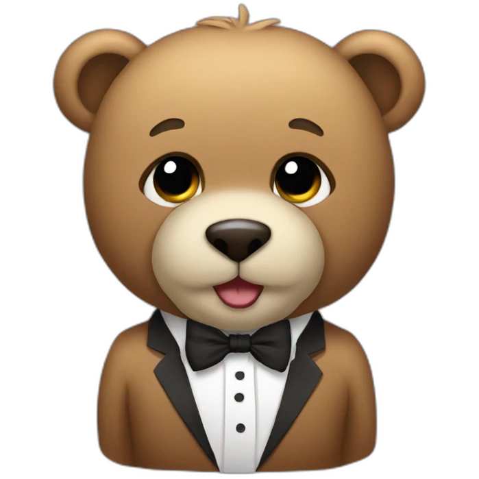teddy formal emoji