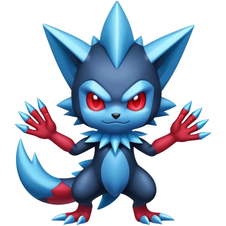 Weavile (full body) emoji