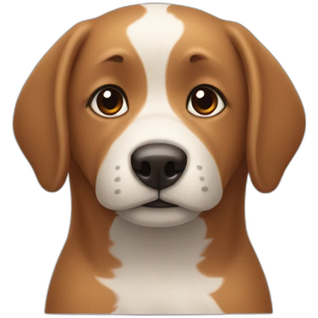 Doudou chien emoji