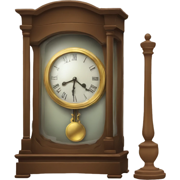 grandfather clock emoji