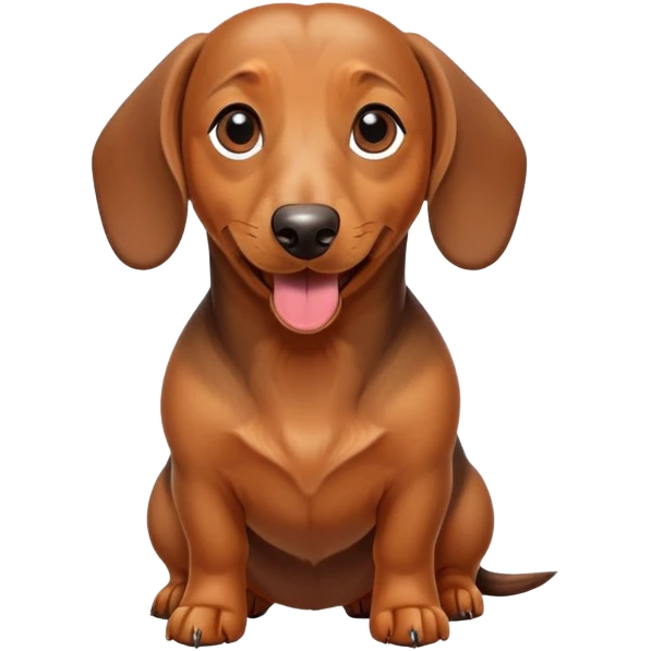 perro salchicha  emoji