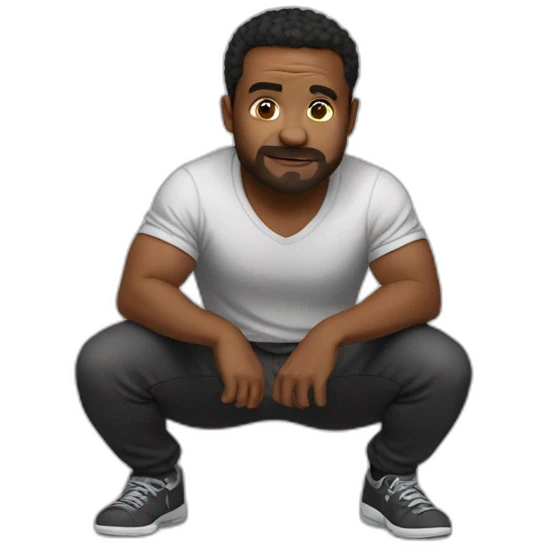 squat emoji