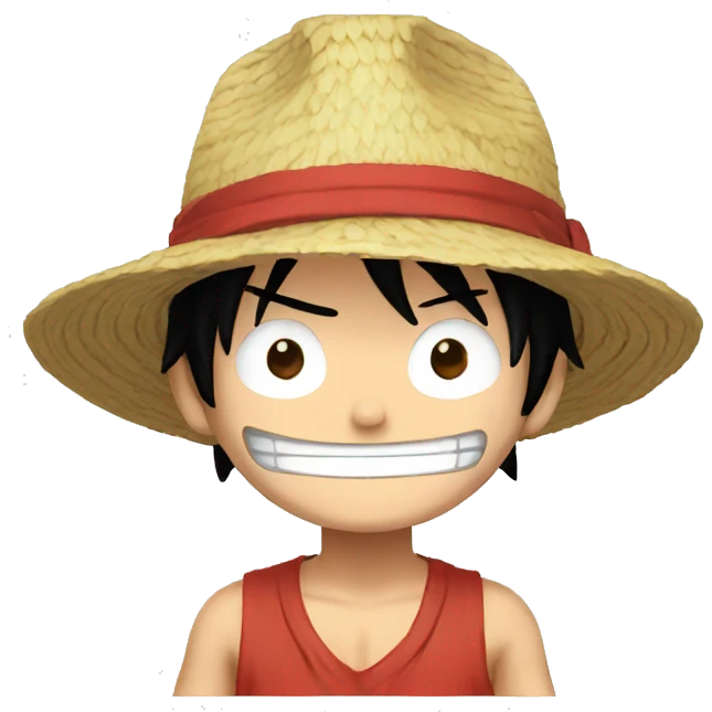 Luffy emoji