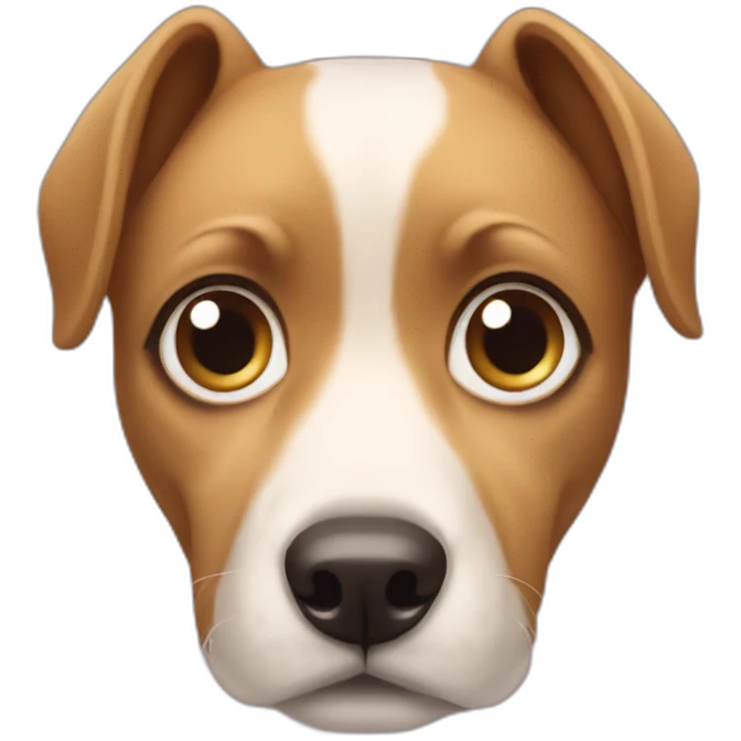 A dog with big eyes  emoji