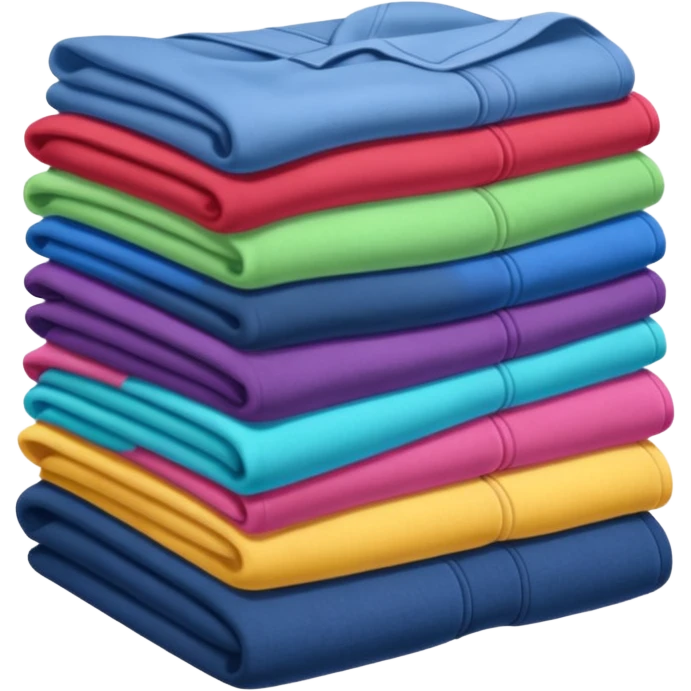 Folded clothes emoji