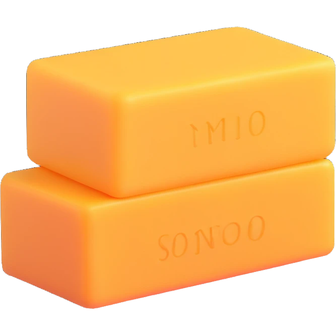 bar of soap emoji