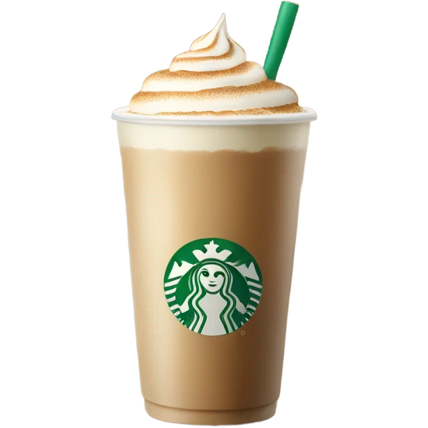 Starbuck coffee latte emoji
