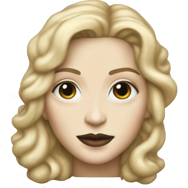 pop star madonna as an ang emoji