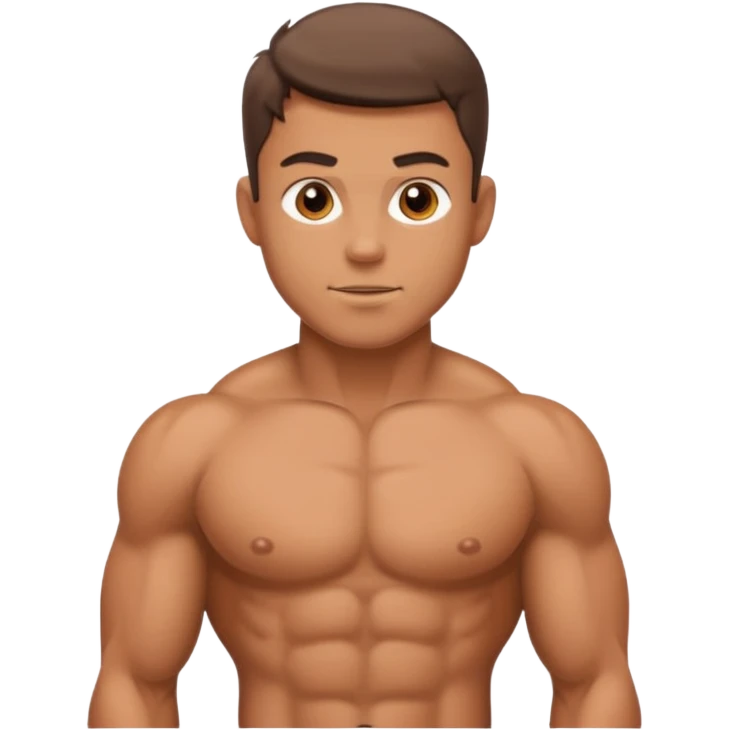 Naked man emoji