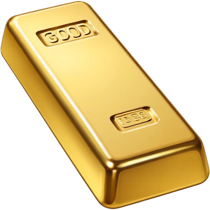 Gold bar emoji