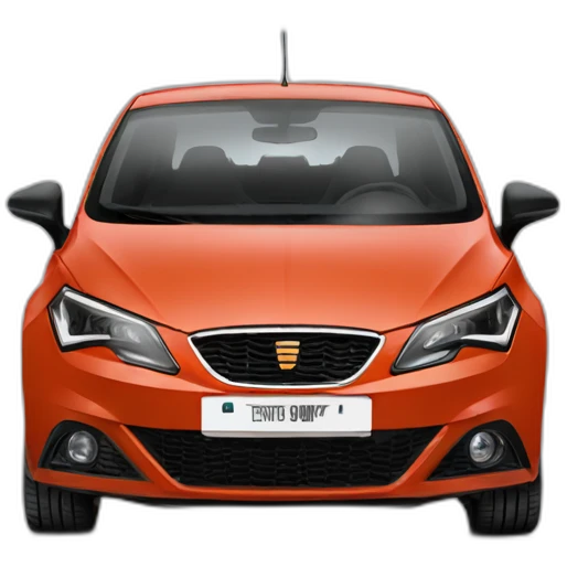 seat ibiza 2011 front emoji