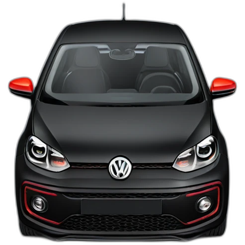 VW up GTI noire emoji