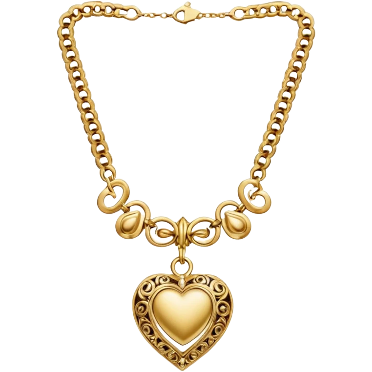 Dior necklace emoji