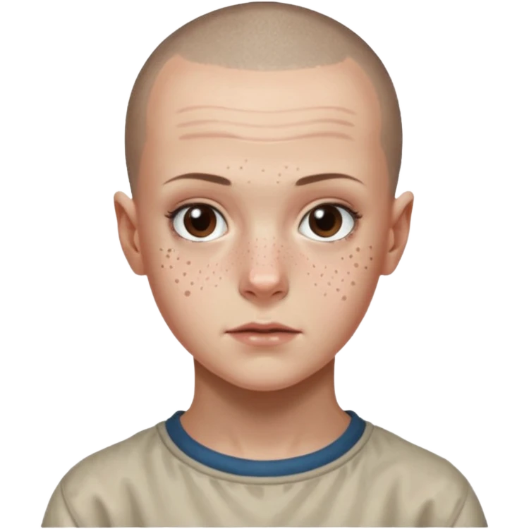 eleven from stranger things emoji