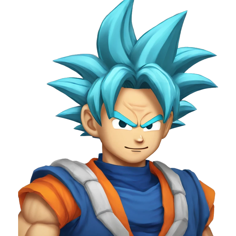 Goku super sayan god emoji